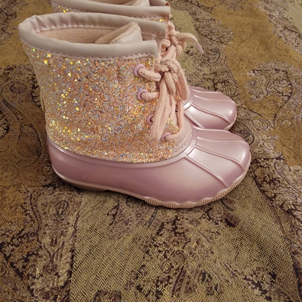 Girl Pink Boots